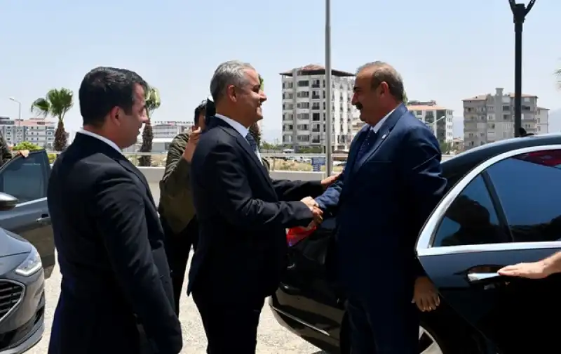 Uyuşmazlık Mahkemesi Başkanı Rıdvan Güleç'ten Başsavcı Çelikkol'a Ziyaret