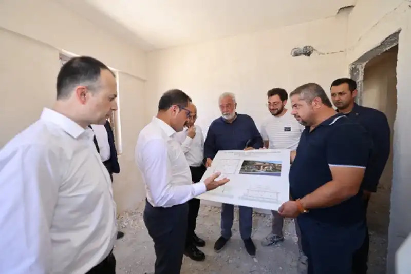 Hatay Arsuz'da Kırsal Afet Konutlarının Yapımı Sürüyor