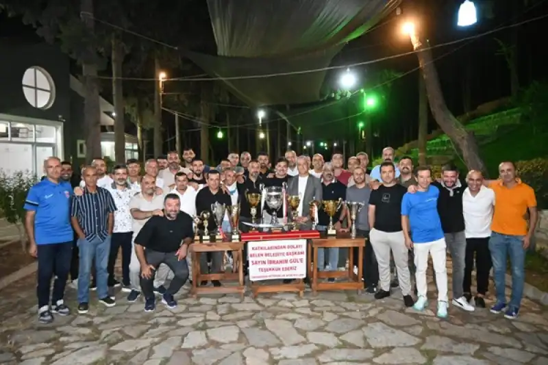 Başkan İbrahim Gül şampiyonları Yemekte Ağırladı