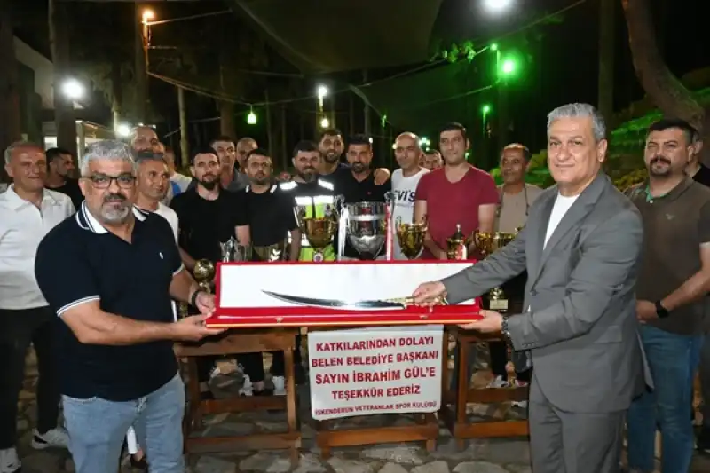 Başkan İbrahim Gül şampiyonları Yemekte Ağırladı