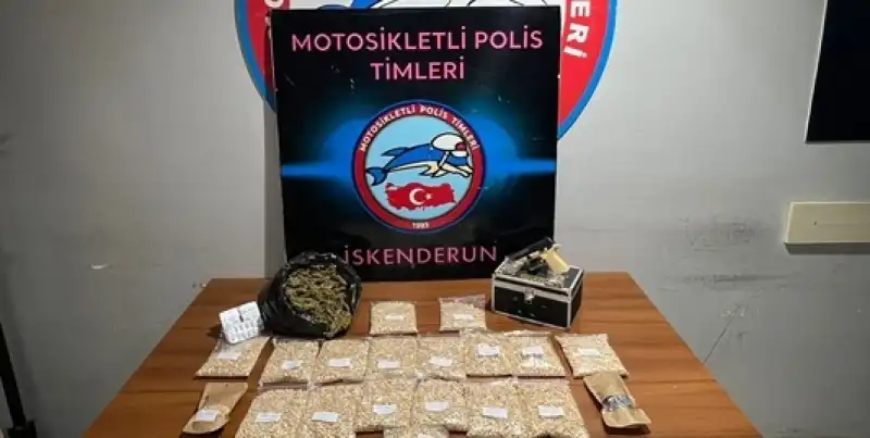 Hatay'da 33 Bin 433 Uyuşturucu Hap Ele Geçirildi