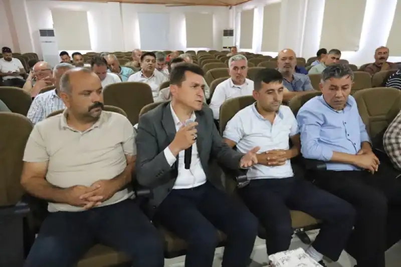 HATSU HEYETİ HASSA MUHTARLARIYLA BULUŞTU