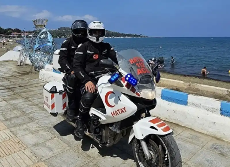 Arsuz'da Motorize Sağlık Ekibi Göreve Başladı 