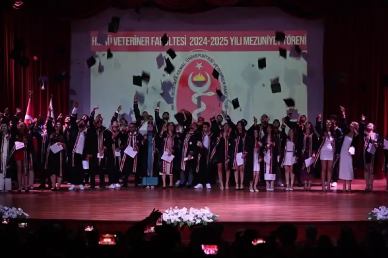 Veteriner Fakültesi 2024-2025 Akademik Yılı Mezuniyet Töreni Gerçekleştirildi