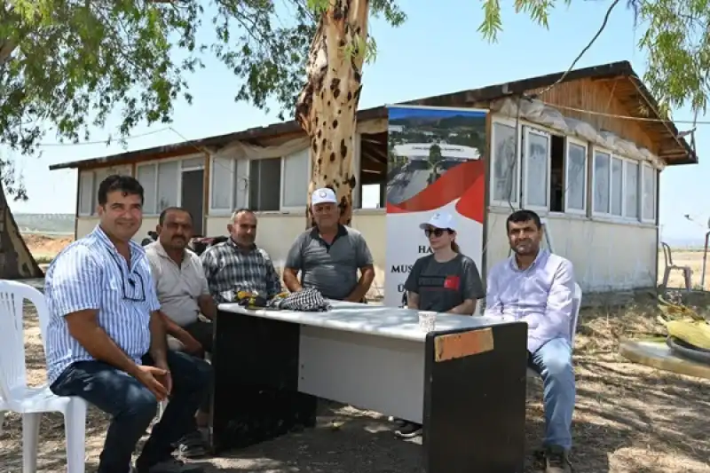 MKÜ'den Çiftçilere 'Tarlada Bilim' Etkinliği