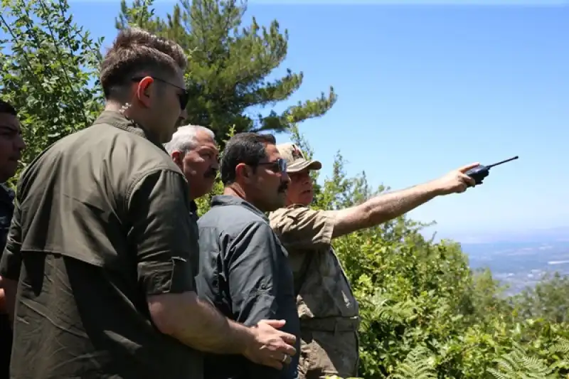 Hatay Dörtyol'daki Orman Yangını Kısmen Kontrol Altına Alındı 