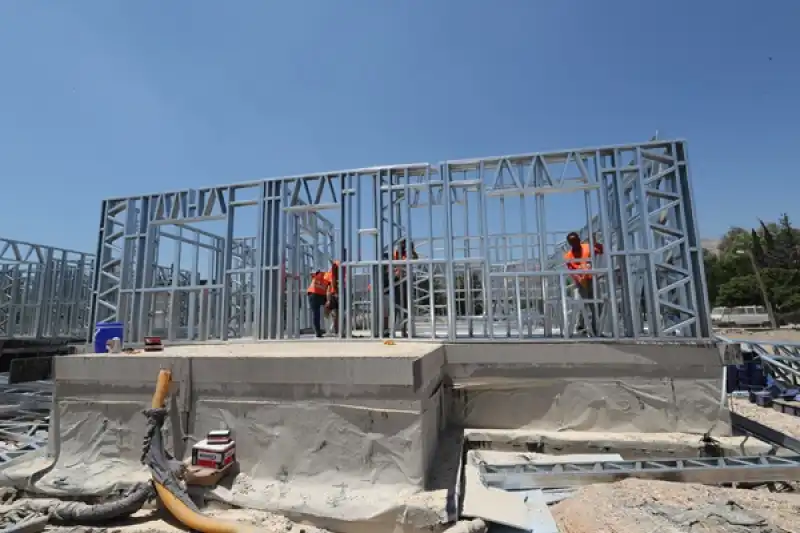 Hatay Antakya'da 607 Kırsal Afet Konutunun Yapımı Sürüyor