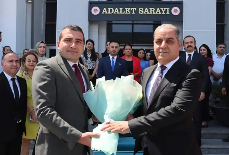 Mersin'e Atanan Başsavcı Ahmet Çelikkol Hatay'a Veda Etti