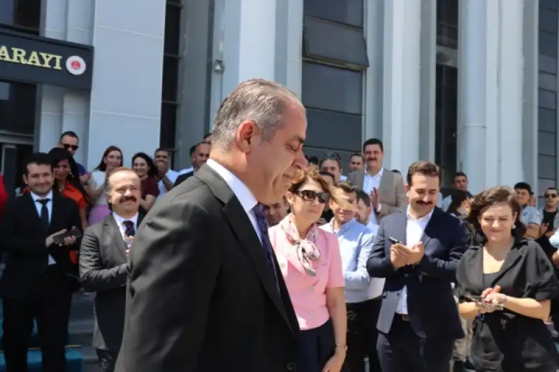 Mersin'e Atanan Başsavcı Ahmet Çelikkol Hatay'a Veda Etti