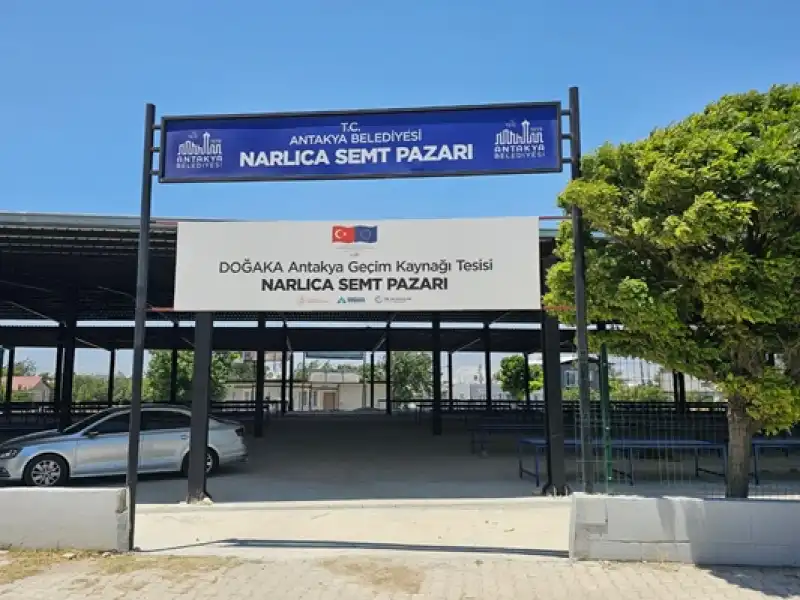 Antakya’da Narlıca Semt Pazarı’nda Sona Gelindi