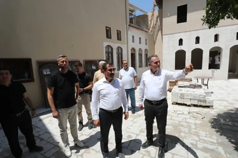 Hatay Valisi Masatlı, Tıbbi Ve Aromatik Bitkiler Müzesi'nde Incelemelerde Bulundu 