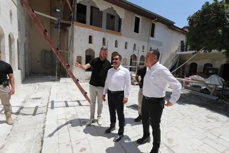 Hatay Valisi Masatlı, Tıbbi Ve Aromatik Bitkiler Müzesi'nde Incelemelerde Bulundu 