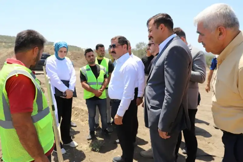 Hatay Valisi Masatlı Yarseli Barajı Ve Altınözü Ilçesinde Incelemelerde Bulundu
