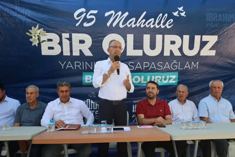 Başkan İbrahim Yapar Mahalle Ziyaretlerine Devam Ediyor