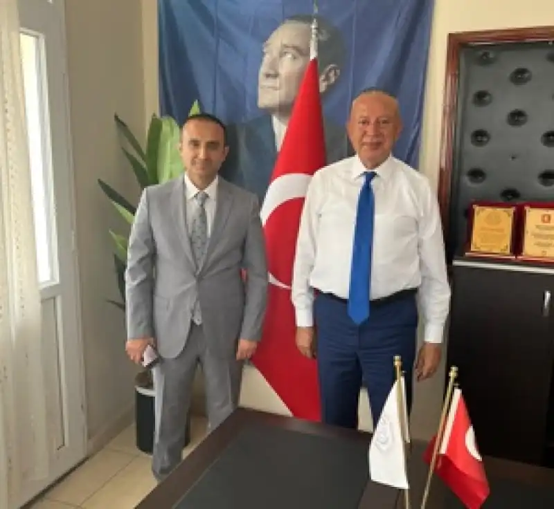 Emniyet Müdürü Güneş’ten Federasyon Başkanı Çelik’e Ziyaret