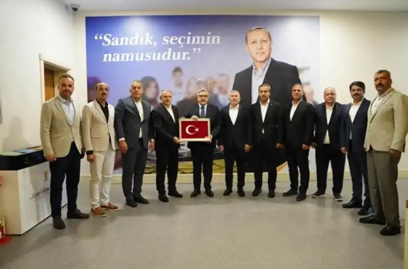 Memur-Sen Hatay’dan Hüseyin Yaymana Hayırlı Olsun Ziyareti