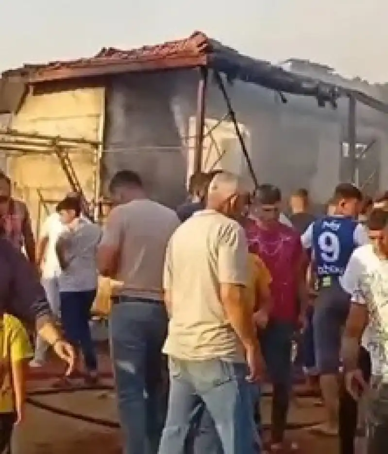 Reyhanlı’da Yanan Ev Kullanılamaz Hale Geldi!