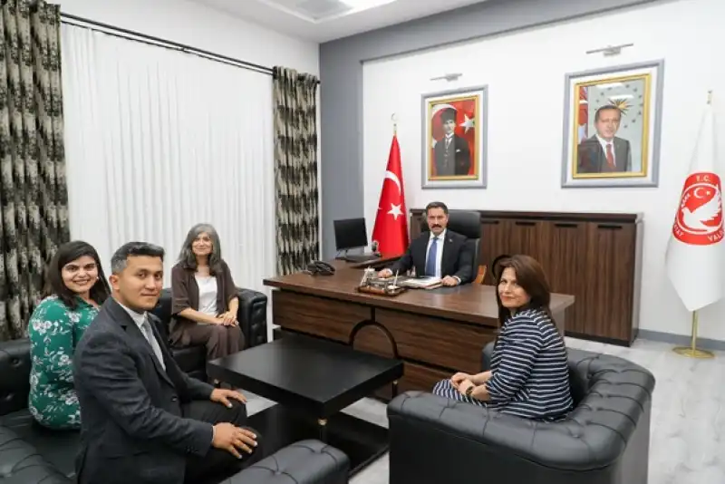 Vali Masatlı, ‘Dünya Nüfus Günü’nde Heyeti Kabul Etti