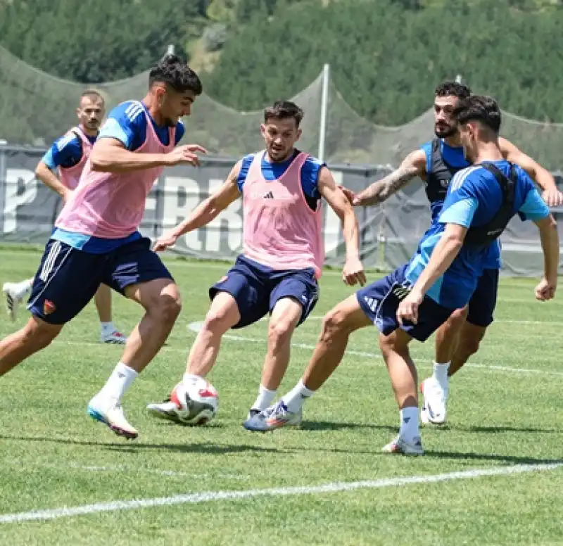 Kayseri De İlk Antreman