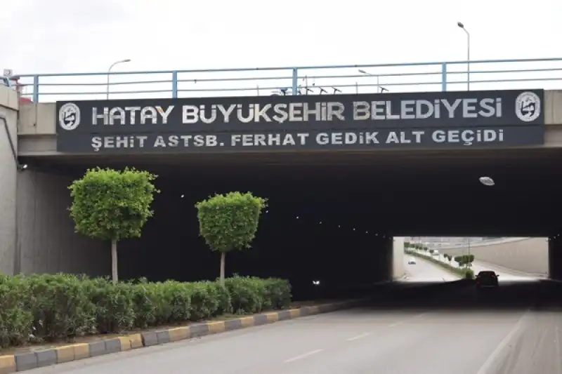 Hatay’da şehit Isimleri Yaşatılıyor  