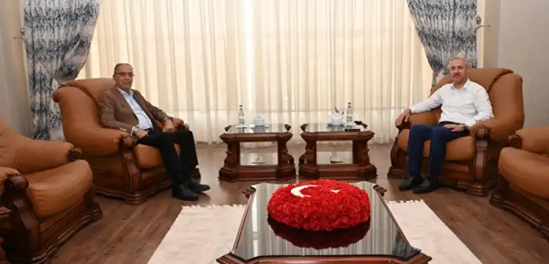 Rektör Prof. Dr. Veysel Eren,  Başkan İbrahim Naci Yapar’ı Ağırladı