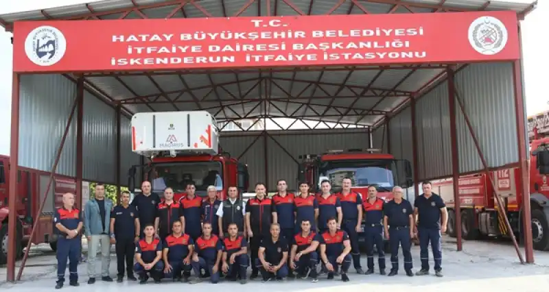 Hatay İtfaiyesinin Kapasitesi Yeni Yatırımlarla Artırılacak 