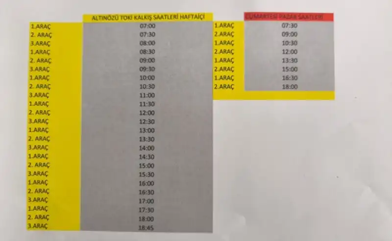 Altınkaya-Altınözü Hattı Açıldı