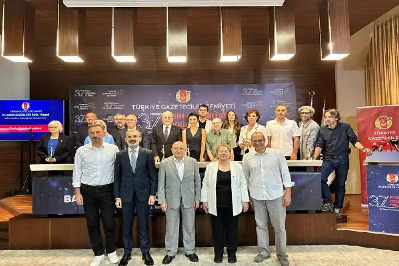 TGC 2025 Basın Özgürlüğü Ödülleri Sahiplerini Buldu