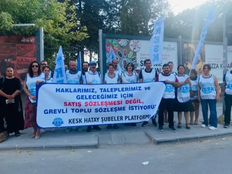 KESK: “Toplu Sözleşme Masası Yandaşların Değil, Emeğin Mücadele Alanıdır!”