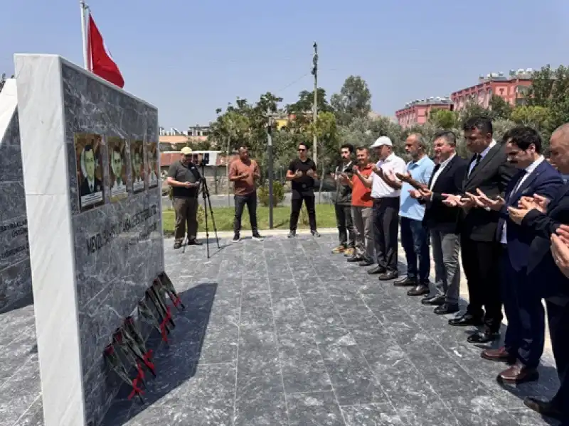 Hatay'da şehit Polis Memurları Dualarla Anıldı