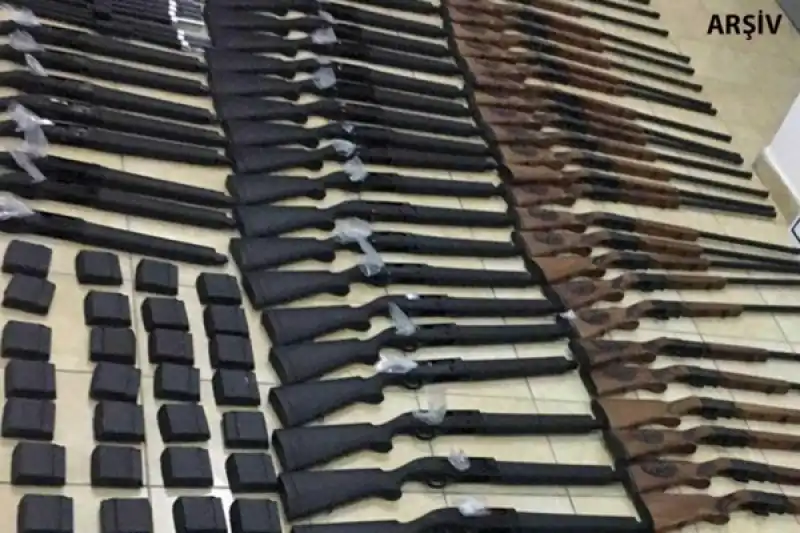 1 Ton Hurda Av Tüfeği-Kuru Sıkı Tabanca Satılacak