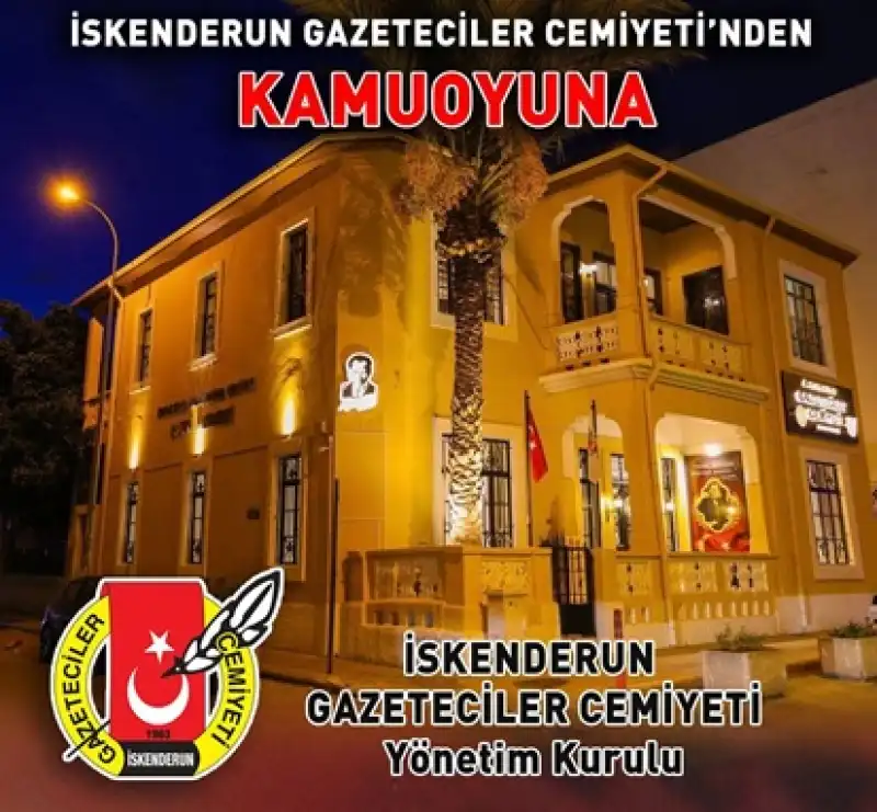 İskenderun Basınına 