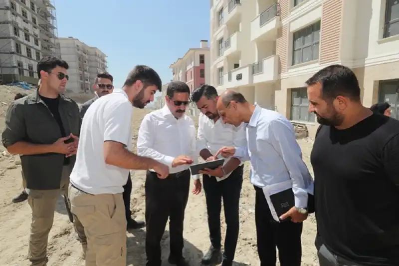 Hatay'da Afet Konutları Ve Sosyal Donatı Alanlarının Yapımı Sürüyor