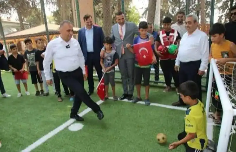 Hatay'ın Altınözü Ilçesinde Macera Parkı Törenle Hizmete Açıldı.