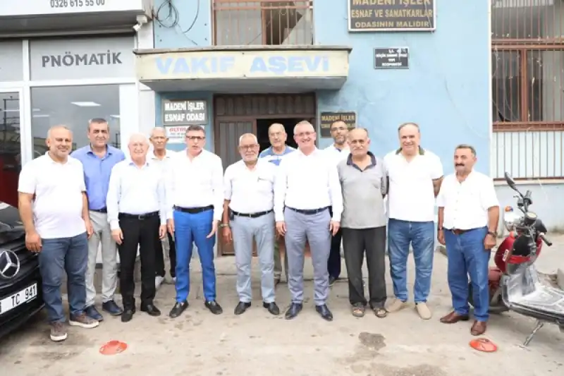 İskenderun Kaymakamından İSÇEV’E Ziyaret