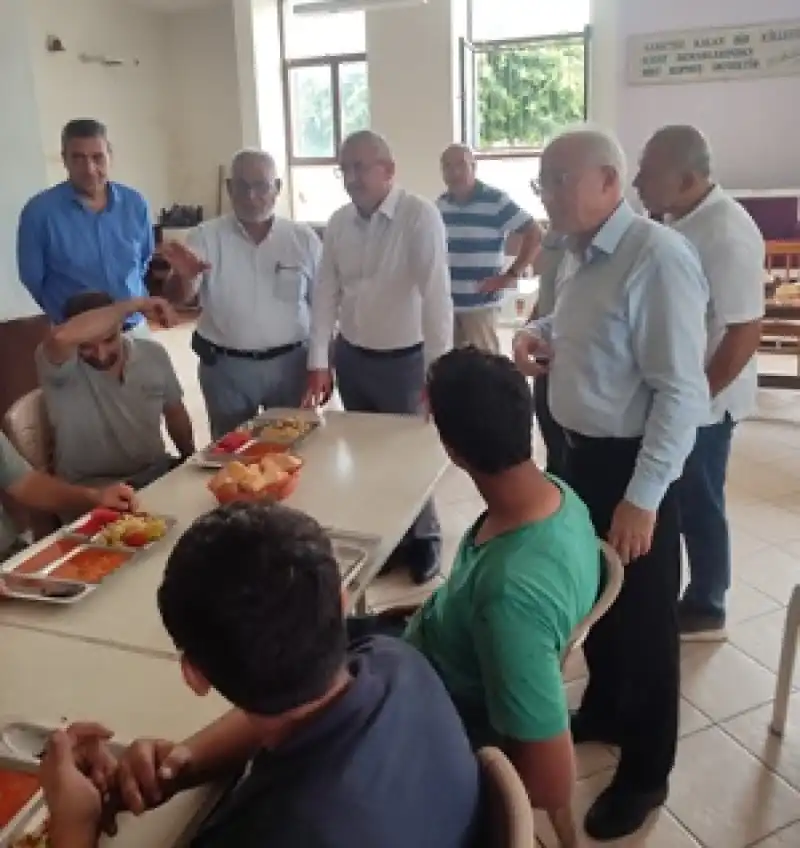 İskenderun Kaymakamından İSÇEV’E Ziyaret