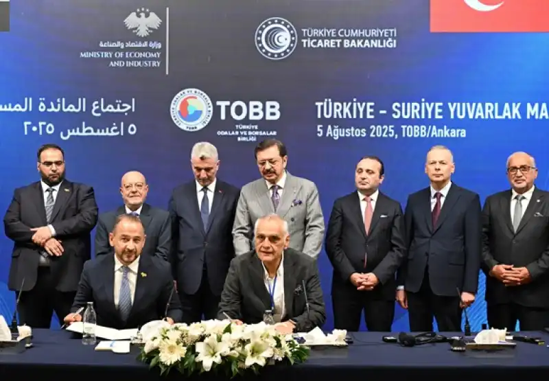 Türkiye-Suriye Yuvarlak Masa Toplantısı TOBB’da Gerçekleştirildi