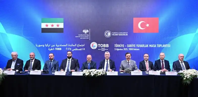 Türkiye-Suriye Yuvarlak Masa Toplantısı TOBB’da Gerçekleştirildi