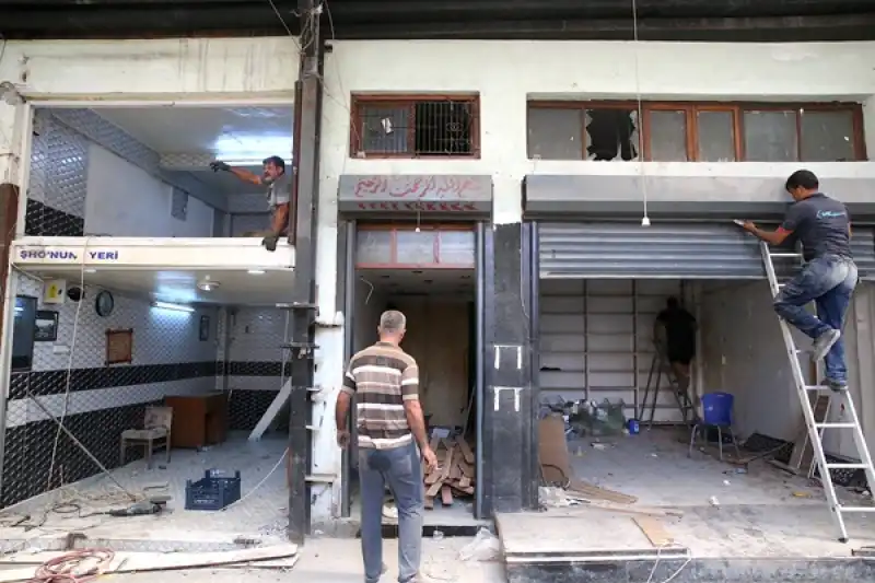 Hatay Antakya'daki Tarihi Uzun Çarşı'da Restorasyon çalışmaları Sürüyor  