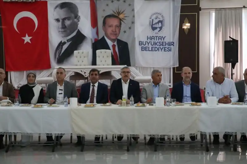 Yayman, Hatay'da Kadın Kolları Danışma Meclisi Toplantısı'na Katıldı