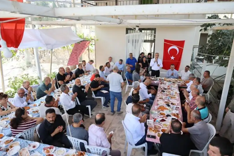 Başkan Yapar, Kuyulu Mahallesi’nde Muhtarlarla Bir Araya Geldi