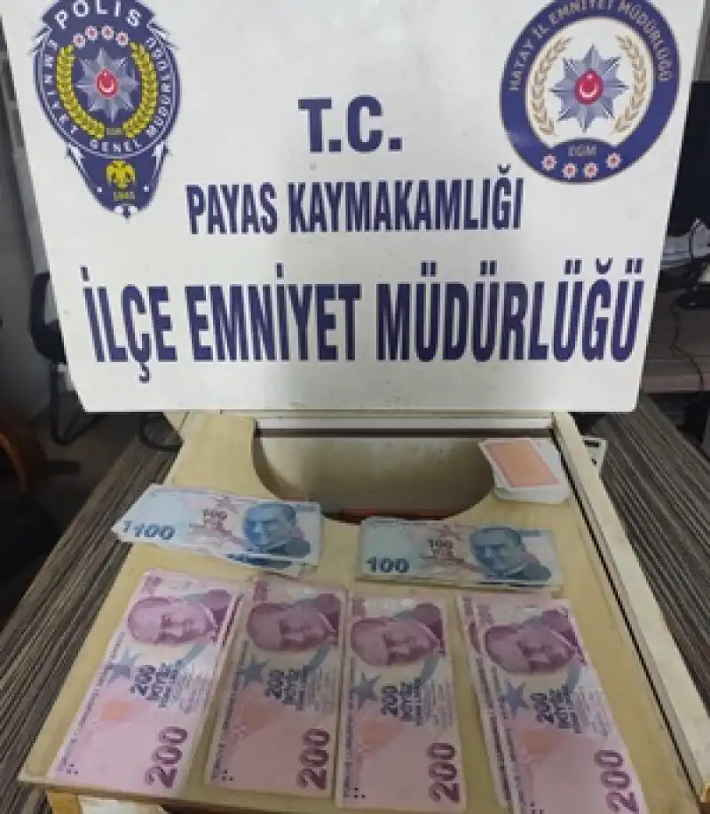 Hatay'da Kumar Oynayan 12 Kişiye 110 Bin Lira Ceza Verildi