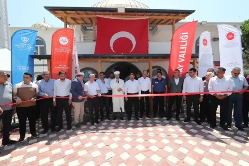 6 Şubat Depremleri Sonrası Yeniden İhya Edilen 102’nci Cami İbadete Açıldı