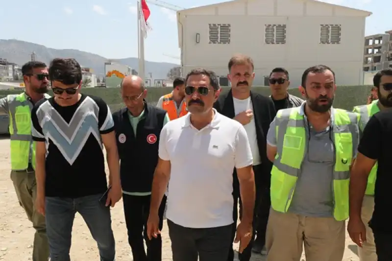 Hatay Valisi Mustafa Masatlı Yerinde Kentsel Dönüşüm çalışmalarını Inceledi