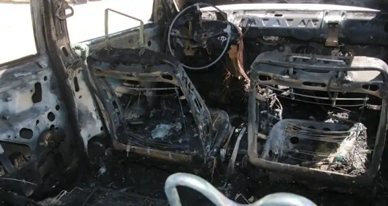 Hatay'da Seyir Halindeki Otomobilde çıkan Yangın Söndürüldü