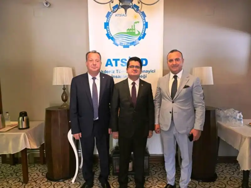 Kaymakam Eroğlu’ndan ATSİAD’a Ziyaret: Arsuz’un Yatırım Ve Turizm Potansiyeli Masada