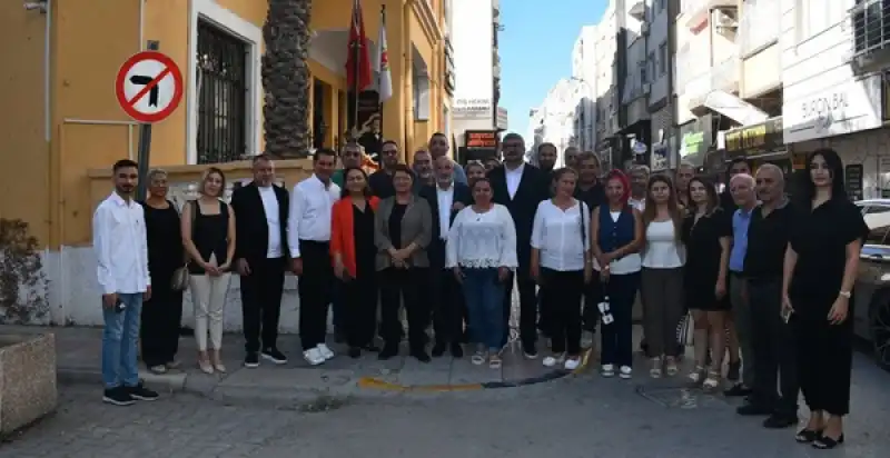 CHP Heyetinden İskenderun Gazeteciler Cemiyeti’ne Ziyaret