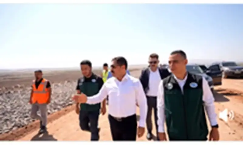 Hatay Valisi Masatlı, Depremde Gövdesi Hasar Gören Reyhanlı Barajı'ndaki Onarım çalışmalarını Inceledi