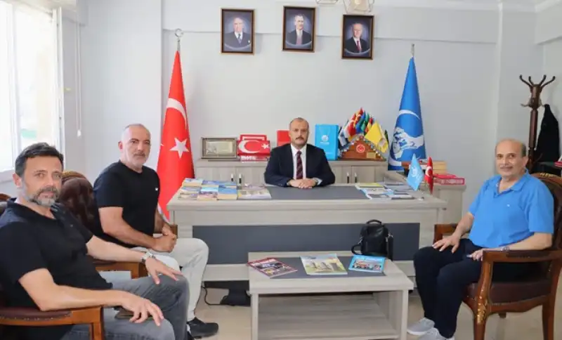 Gazetecilerden Başkan Çelik’e Hayırlı Olsun Ziyareti