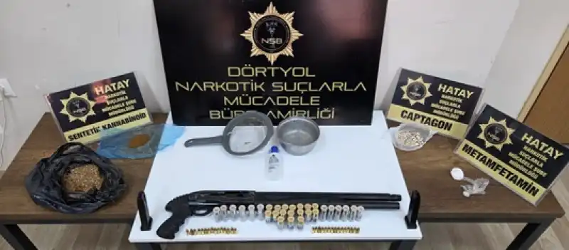 Hatay Dörtyo'da Uyuşturucu Operasyonunda 10 şüpheli Yakalandı